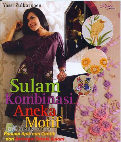 Cover Buku Sulam Kombinasi Aneka Motif
