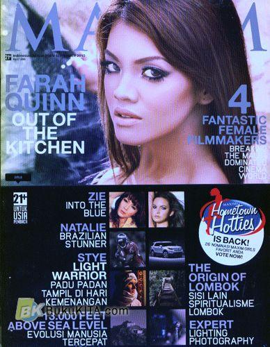 Cover Buku Maxim #58 - September 2010