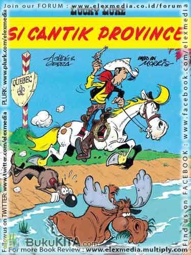 Cover Buku LC: Lucky Luke - Si Cantik Province