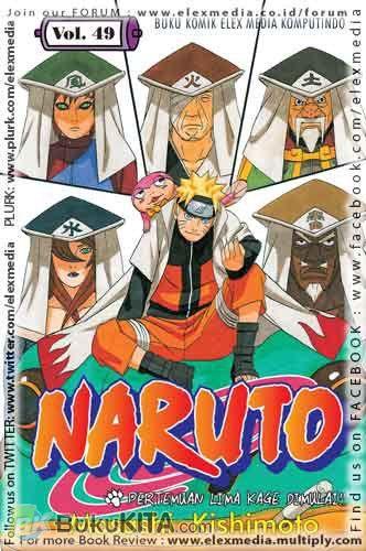 Cover Buku Naruto 49