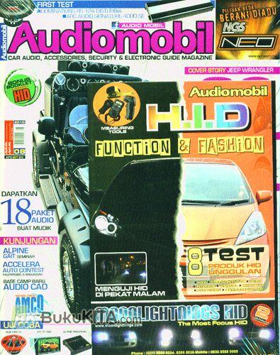 Cover Buku Audiomobil #8 | Agustus-September 2010
