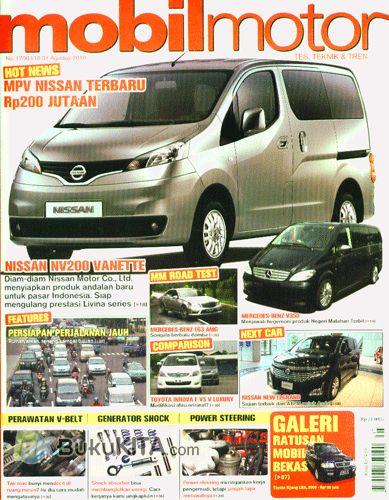 Cover Buku Mobil Motor No. 17/XLI/18-31 Agustus 2010