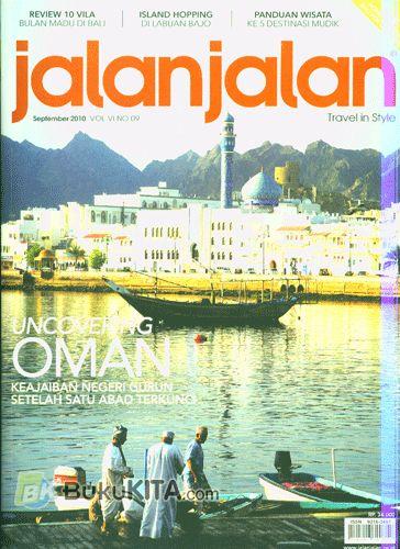 Cover Buku JALANJALAN Travel in Style #09 - September 2010