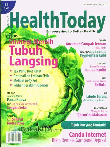 Cover Buku Health Today Indonesia - September 2010