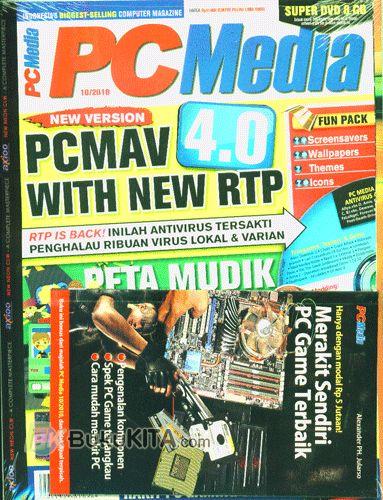 Cover Buku PC Media Reguler Super DVD 8 GB #10 - Oktober 2010