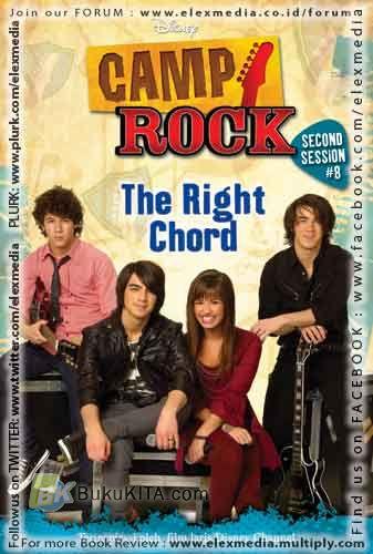 Cover Buku Camp Rock #8 : THE RIGHT CHORD