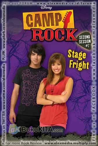 Cover Buku Camp Rock#7 : STAGE FRIGHT