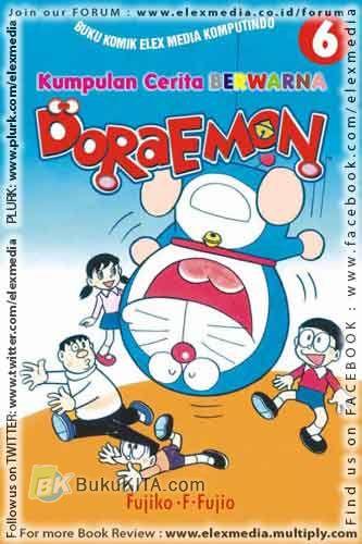 Cover Buku Kumpulan Cerita Berwarna Doraemon 6