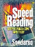 Cover Buku Speed Reading : Sistem Membaca Cepat dan Efektif