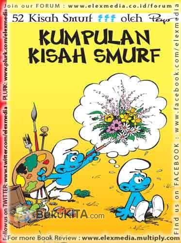 Cover Buku 52 Kisah Smurf - Kumpulan Kisah Smurf