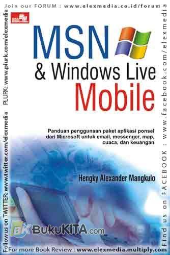 Cover Buku MSN & Windows Live Mobile