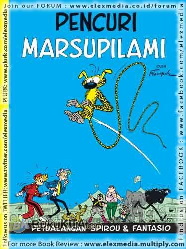 Cover Buku LC : Spirou - Pencuri Marsupilami