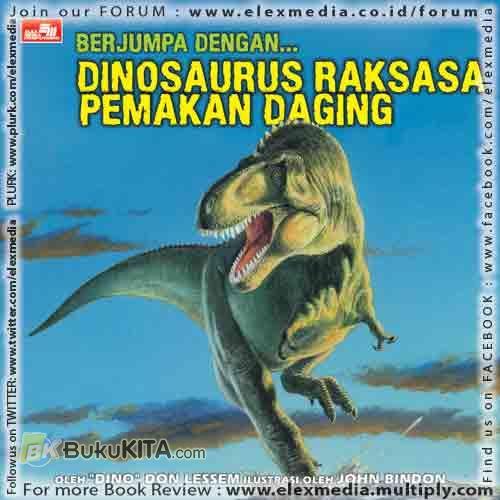 Cover Buku Berjumpa dgn Dinosaurus - Dinosaurus Raksasa Pemakan Daging