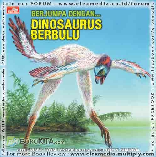 Cover Buku Berjumpa dgn Dinosaurus - Dinosaurus Berbulu