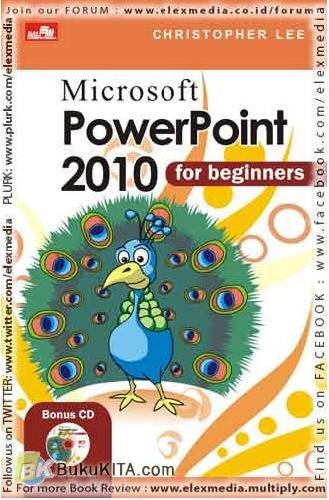 Cover Buku Microsoft PowerPoint 21 for Beginners