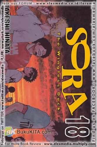 Cover Buku Sora, The Wingless Duck 18