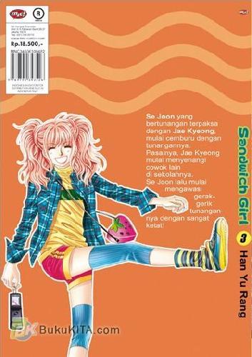 Cover Belakang Buku Sandwich Girl 3