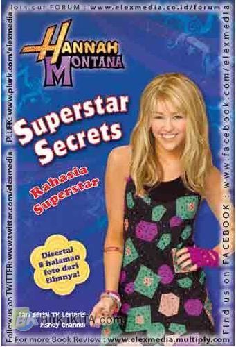 Cover Buku Hannah Montana - Superstar Secret