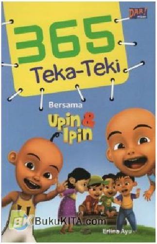 Cover Buku 365 Teka-Teki bersama Upin & Ipin