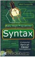 Cover Buku Buku Wajib Programmer : Syntax