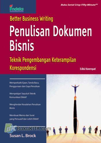 Cover Buku Penulisan Dokumen Bisnis : Teknik Pengembangan Keterampilan Korespondensi (HVS)