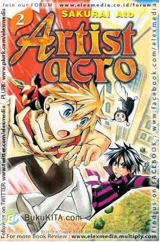 Cover Buku Artist Acro 3