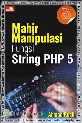 Cover Buku Mahir Manipulasi Fungsi String PHP 5