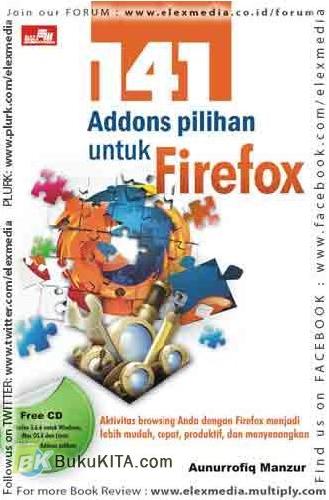 Cover Buku 141 Addons Pilihan untuk Firefox