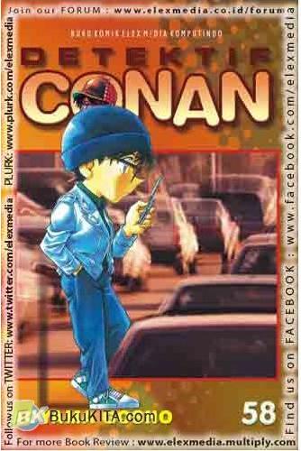 Cover Buku Detektif Conan 58