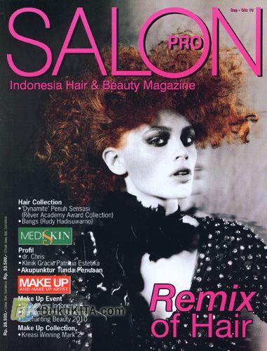 Cover Buku Salon Pro Indonesia Hair & Beauty Magazine September-Oktober 2010