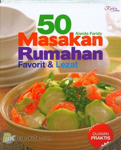 Cover Buku 50 Masakan Rumahan Favorit dan Lezat