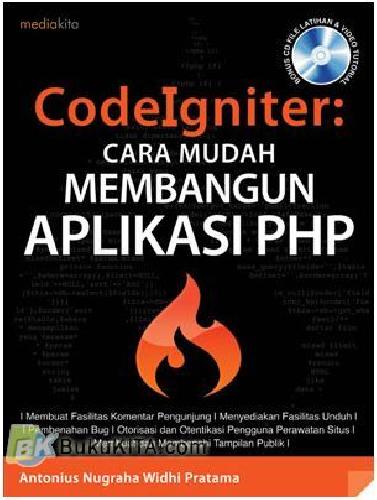 Cover Buku CodeIgniter : Cara Mudah Membangun Aplikasi PHP