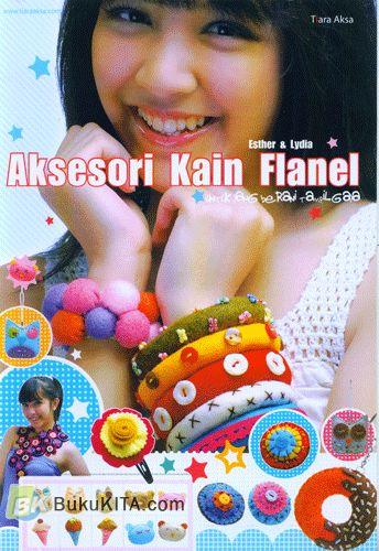 Cover Buku Aksesori Kain Flanel