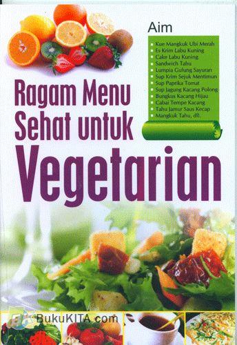 Cover Buku Ragam Menu Sehat Untuk Vegetarian