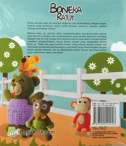 Cover Belakang Buku Boneka Rajut