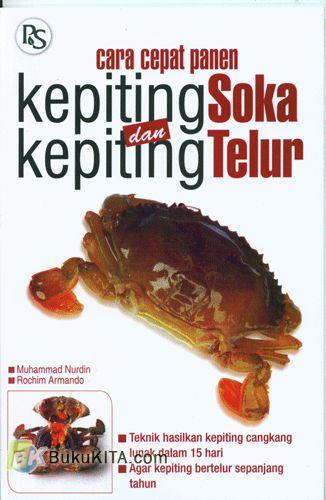 Cover Buku Cara Cepat Panen Kepiting Soka Dan Kepiting Telur