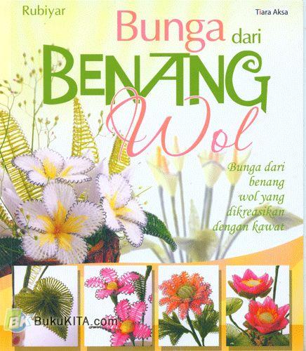 Cover Buku Bunga dari Benang Wol