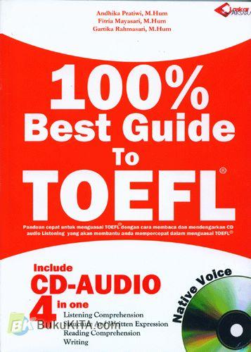 Cover Buku 100% Best Guide to TOEFL