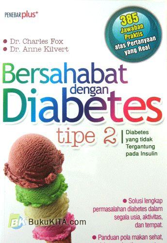 Cover Buku Bersahabat Dengan Diabetes Tipe 2