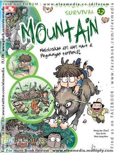 Cover Buku Survival 12 : Mountain