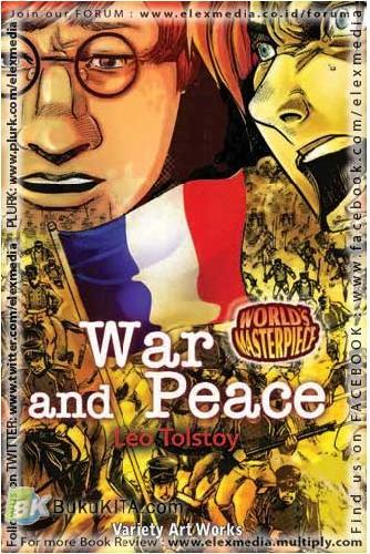 Cover Buku World`s Masterpiece : WAR AND PEACE