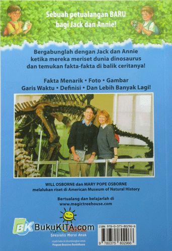 Cover Belakang Buku Magic Tree House Panduan Riset : Dinosaurus