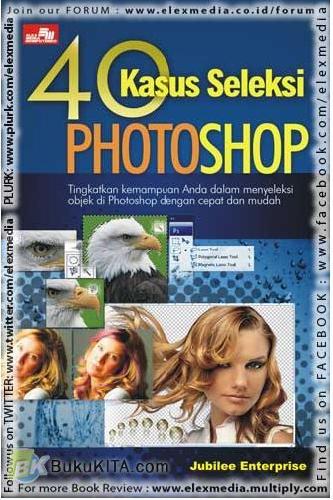 Cover Buku 4 Kasus Seleksi Photoshop