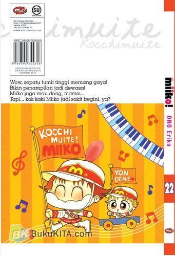 Cover Belakang Buku Hai Miiko 22