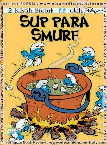 Cover Buku Smurf - Sup Para Smurf