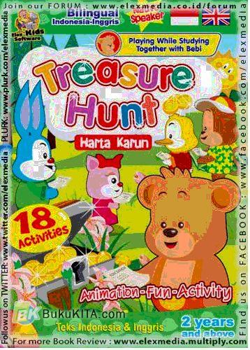 Cover Buku CD Bebi Bilingual Treasure Hunt
