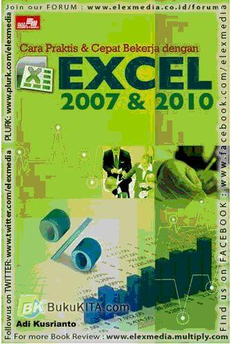 Cover Buku Cara Praktis & Cepat Bekerja dengan Excel 27 & 21