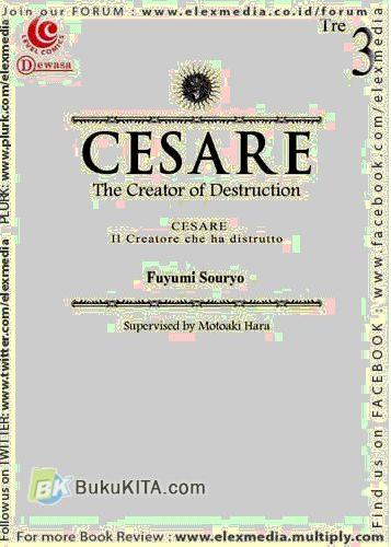 Cover Buku LC : Cesare 3