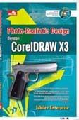 Cover Buku Photo Realistic Design dengan CorelDRAW X3 + CD