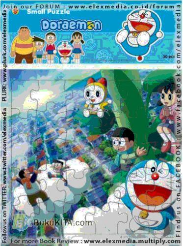 Cover Buku Puzzle Kecil Doraemon : PKDM 3